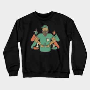 weed man Crewneck Sweatshirt